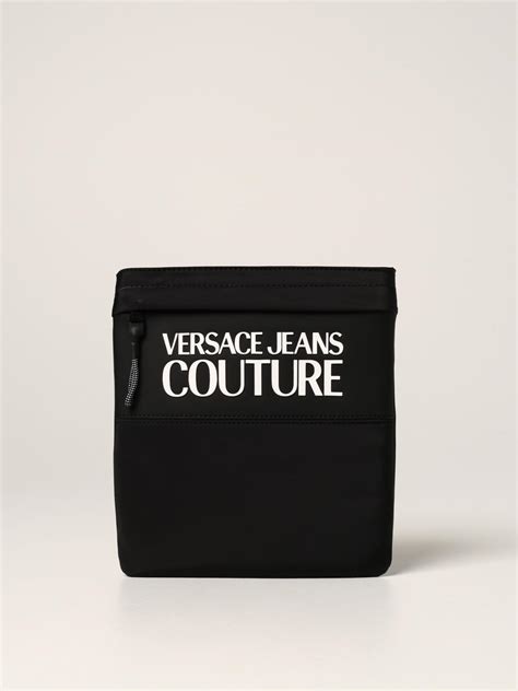 tracolla versace jeans uomo|1.